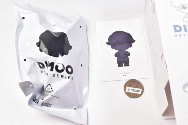 送料無料】POPMART DIMOO レトロ シリーズ [シークレット2：Dark