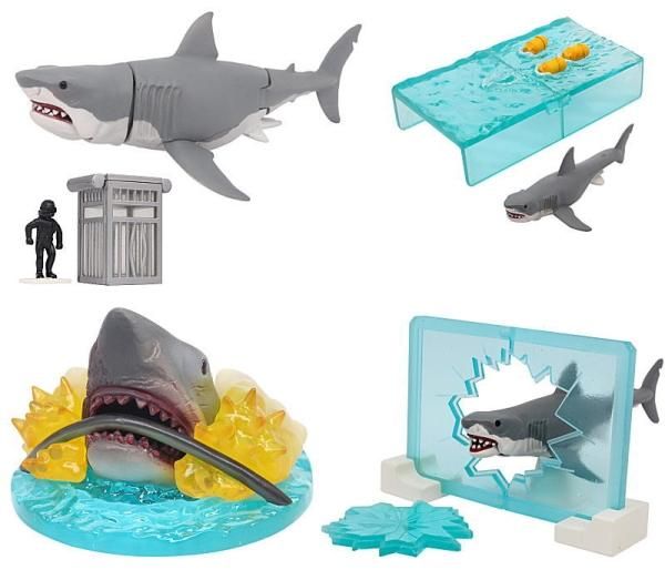 フルコンプリートセット☆JAWS フィギュアコレクション JAWS Figure Collection Capsule Toy Machine Set of 4 Complete