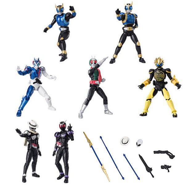 掌動 仮面ライダーVS  27 28 30 31 全4種類セット　新品