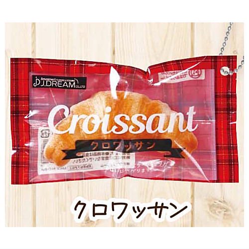 ふわもち菓子パンスクイーズBC [4.クロワッサン],J.DREAM ガチャガチャ カプセルトイ 通販