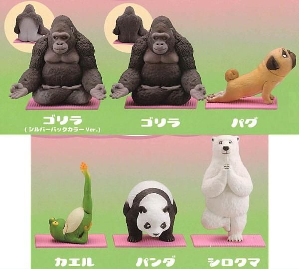 カプセルQミュージアム 佐藤邦雄の動物たち ヨガの時間 [2
