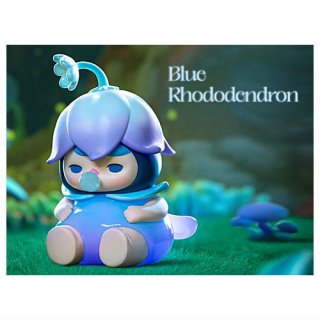 POPMART PUCKY ꡼ԥ ե쥹 ꡼ [2.Blue Rhododendron] ͥݥԲ 