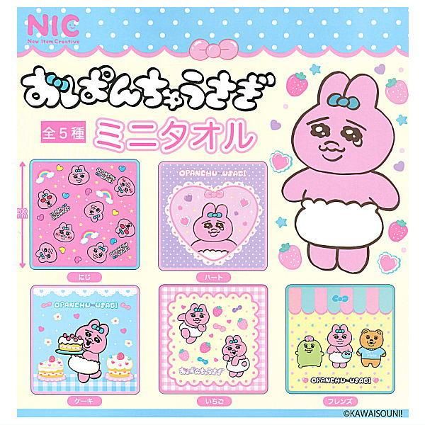 うさぎキャラクター タオルとチャームセット
