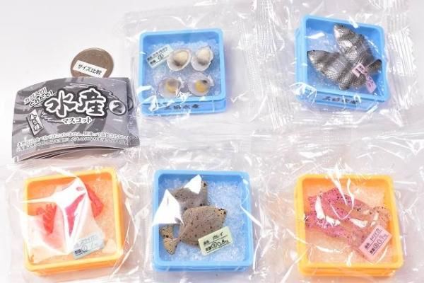 全部揃ってます!!】カゴ入り！とれたて！水産マスコット2 [全5種