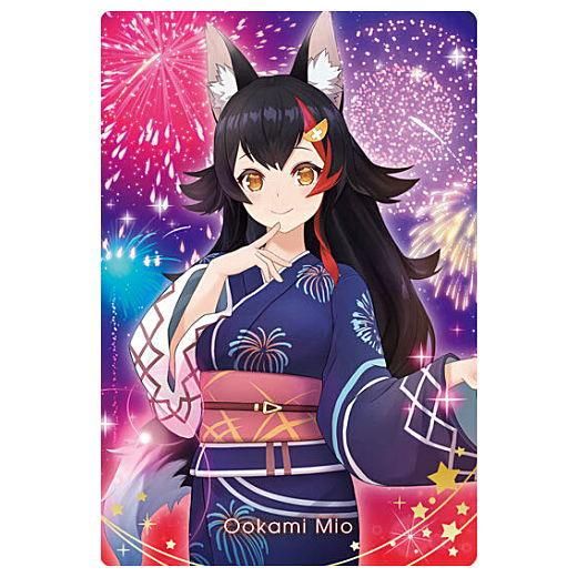 【新作からSALEアイテム等お得な商品満載】 ウエハース3 ホロライブ [14.大神ミオ],バンダイ 通販 食玩 ホビー