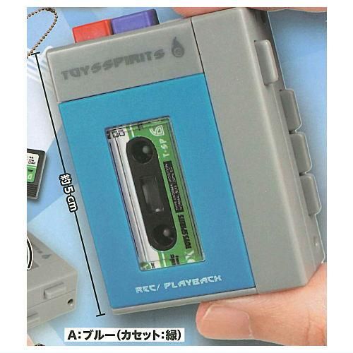 本当に録音再生！レトロminiポータブルプレイヤーマスコット [1