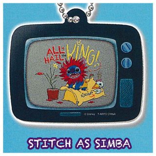 Disney 100 Stitch in Costume 륭ۥ(ǥˡ ƥå in 塼) [8.STITCH AS SIMBA]ڥͥݥбۡC