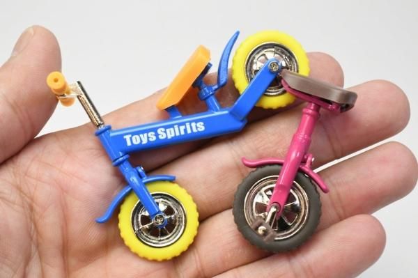 全部揃ってます!!】可動式！ダイキャスト製！三輪車＆二輪車
