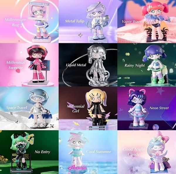popmart AZURA まとめ売り POP MART】AZURA: Y2K | Japan Exclusive 🇯🇵 | FULL SET