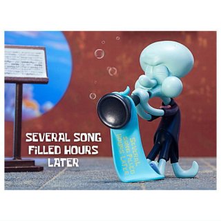 POPMART SpongeBob ライフ トランジションズ シリーズ [6.SEVERAL SONG FILLED LATER]【 ネコポス不可 】