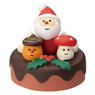 【森のクリスマスケーキ (ZXS-35009X)】 DECOLE concombre デコレ コンコンブル クリスマス(2023)【 ネコポス不可 】