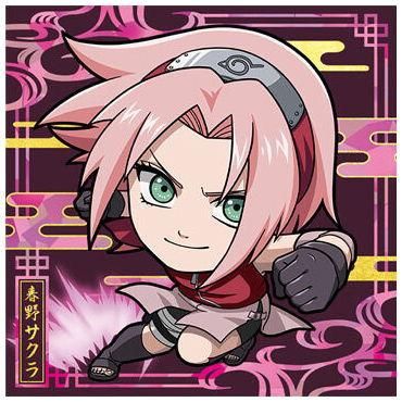 超貴重NARUTO疾風伝 春野サクラ SAKURA 桜 さくら シール