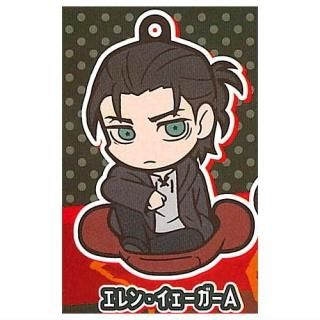 進撃の巨人 キャラばんちょうこうラバーマスコット [2.ミカサ