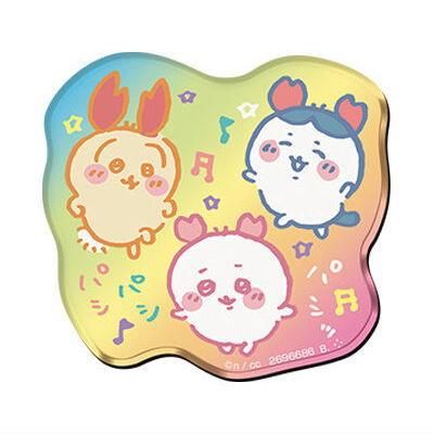 カニ古本屋 くりまんじゅう 缶バッジ 2個セット （ちいかわ
