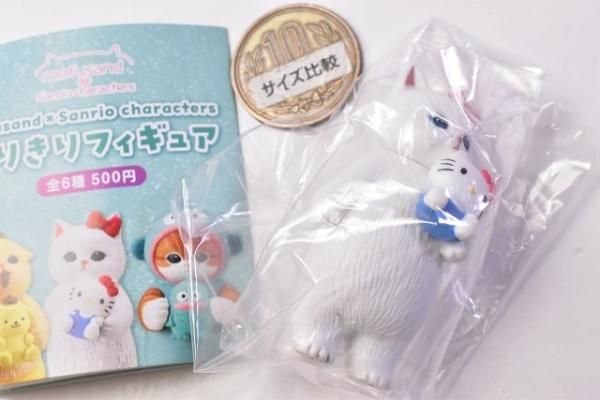 サンリオ　SANRIO　ハローキティ　おもちゃ　サングラス　フィギュア　レトロ サンリオ ハローキティ ミニチュア フィギュア 水着 透明 クリア