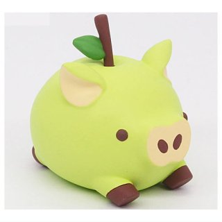 Fruits Pigs [2.Green Apple Pig]【 ネコポス不可 】【C】