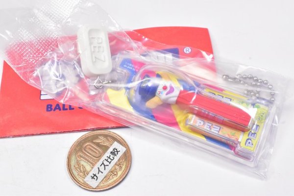 PEZ ボールチェーンマスコット(再販) [5.うま(水色)] - ガチャガチャ