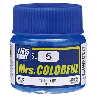 Mrs.COLORFUL ミセスカラフル スライム [(2).5 ブルー(青)]【 ネコポス不可 】【C】