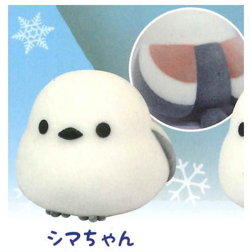 ふくふくシマエナガ ほわほわフロッキーソフビ2 [1.シマちゃん