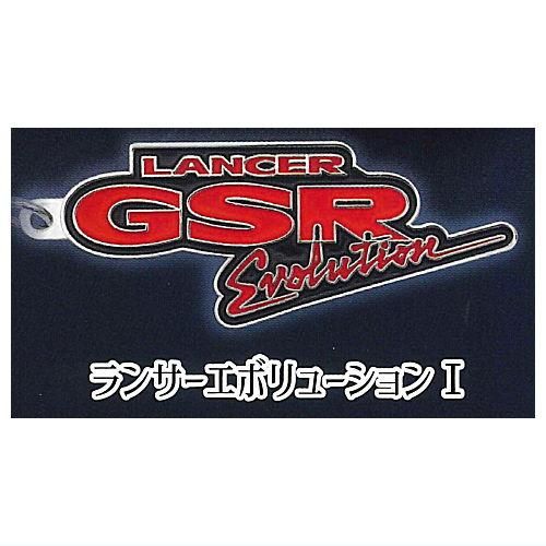 三菱 ランサーエボリューション エンブレムメタルキーホルダー