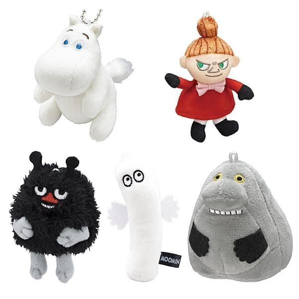 全部揃ってます!!】ムーミン ぬいぐるみマスコット [全5種セット