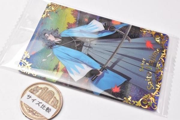 輝い Fate/Grand Order [18.セイバー/斎藤一 ツインウエハース特別弾 ピンズ・ピンバッジ・缶バッジ