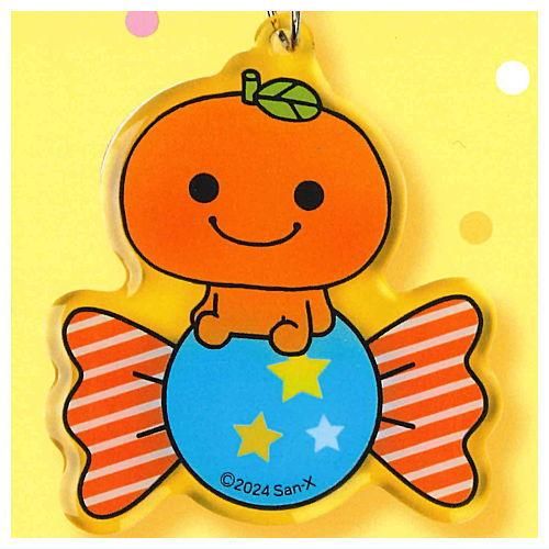 San-Xオールスターズ ぷっくりクリアめじるしチャーム [2.みかんぼうや