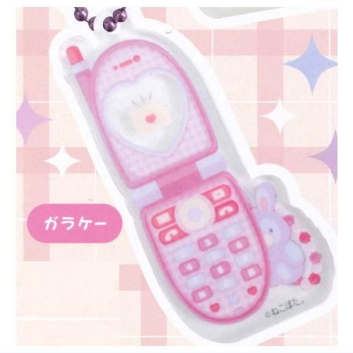 ねこぽた。アクリルキーホルダー 平成レトロ [1.ガラケー],フクヤ