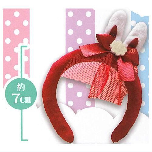 ヘアクリップ セット うさちゃん さくらピンク  a-07 ヘアクリップ セット うさちゃん さくらピンク a-07 リボンクリップ