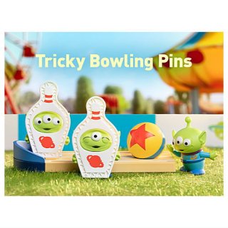 POPMART Disney/Pixar ALIEN PARTY GAMES ꡼ 󥻥å [6.Tricky Bowling Pins] ͥݥԲ 