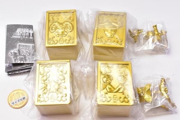 全部揃ってます!!】聖闘士星矢 黄金聖衣コレクション [全4種 全部揃ってます!!】聖闘士星矢 黄金聖衣コレクション [全4種