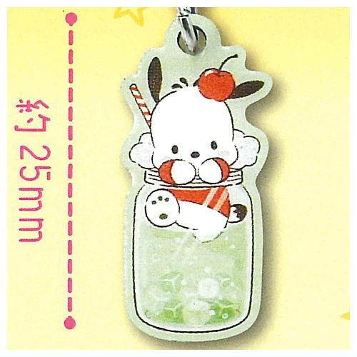 ポチャッコ スイーツチャーム [2.メロンソーダ],夢屋 ガチャガチャ