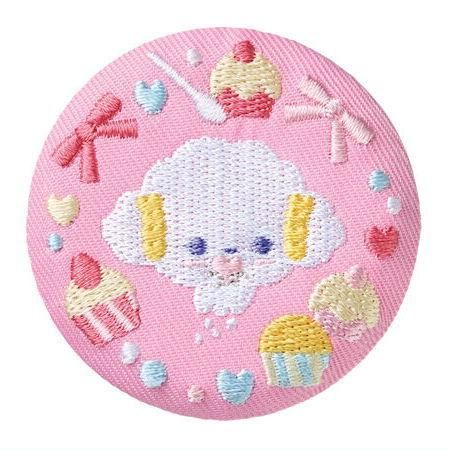 サンリオキャラクターズ 刺繍缶バッジビスケット2 [10.こぎみゅ