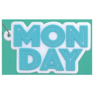 7DAYS COLOR RUBBER KEY CHAIN [1.Monday]ڥͥݥбۡC