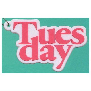 7DAYS COLOR RUBBER KEY CHAIN [2.Tuesday]ڥͥݥбۡC