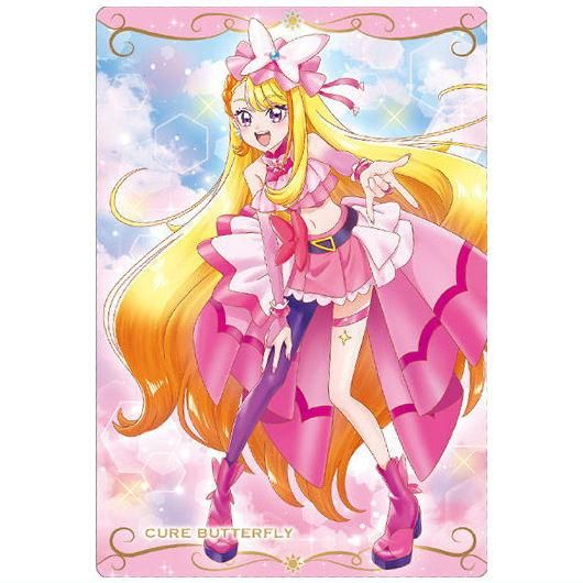 プリキュアウエハース8弾キュアバタフライ 透し プリキュアウエハース8弾キュアバタフライ 透し