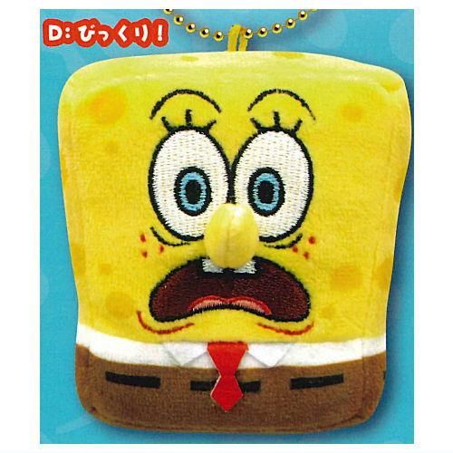 スポンジ・ボブ ぬいぐるみキーホルダー [4.びっくり！],ピーナッツ