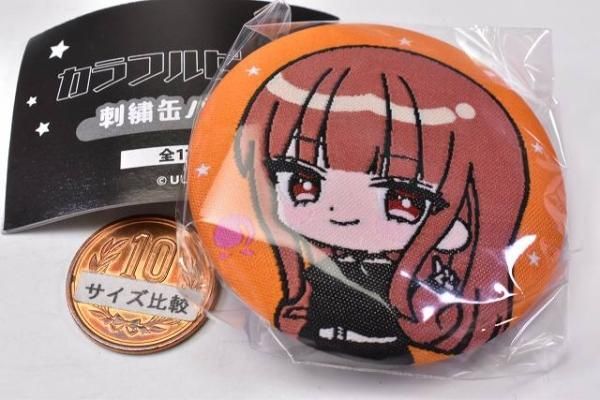 カラフルピーチ 刺繍缶バッジ [5.えと],ブシロード