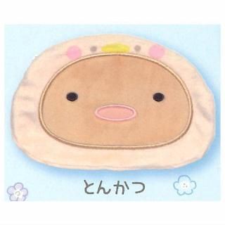 ◆ ふんわりぽっぽ☆☆ ◆ すみっコぐらし ふわふわフェイスポーチ [2.ぺんぎん？],IP4