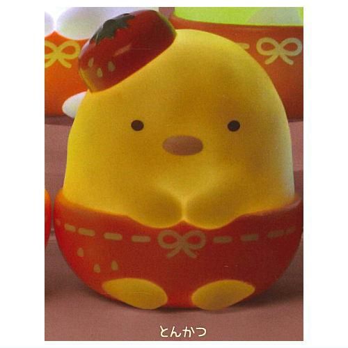 すみっコぐらし 喫茶すみっコでいちごフェア マスコットライト