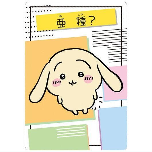 ちいかわ コレクションカードグミ5 [18.亜種?(ヘアスタイル ちいかわ コレクションカードグミ5 [18.亜種?(ヘアスタイル