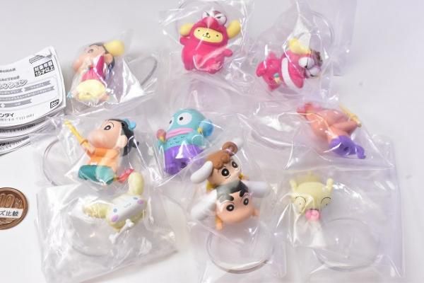 サンリオ、クレヨンしんちゃん等フィギュアまとめ売り クレヨンしんちゃん×サンリオキャラクターズ フィギュア