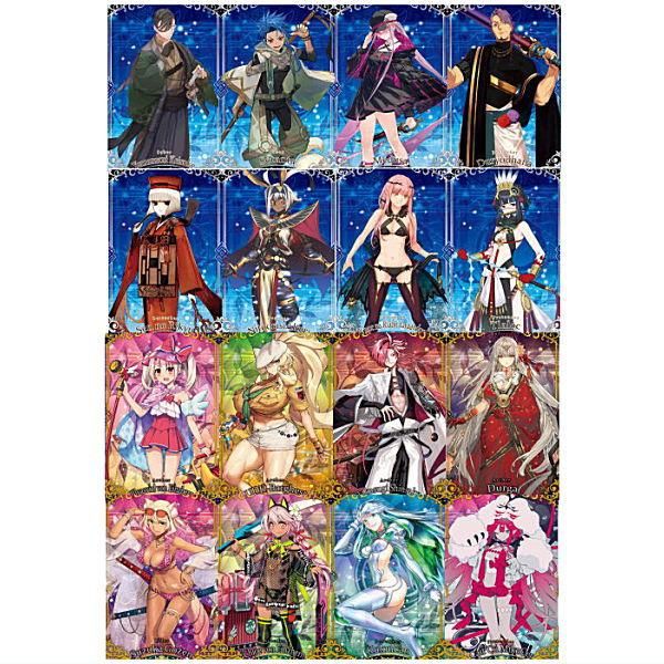 Fate/Grand Orderウエハース1〜4弾コンプリートセット100種類