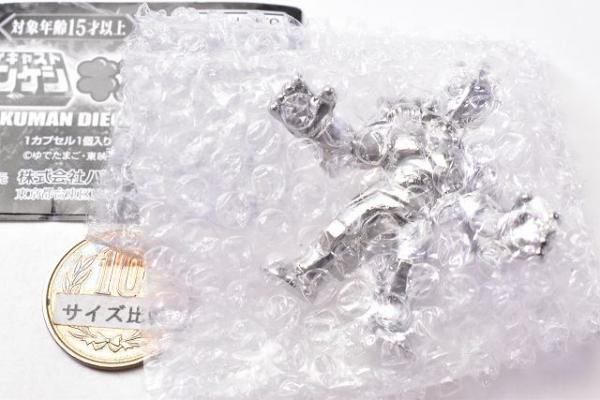 ダイキャストキンケシ8 ジ・オメガマン（銀メッキver.） - メルカリ