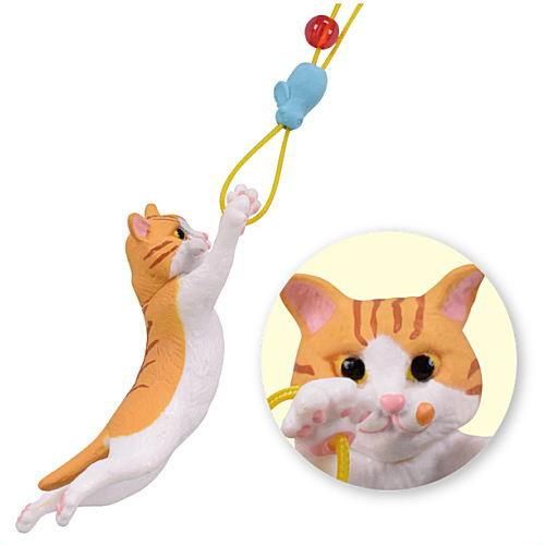 ギターにじゃれるねこちゃんチャーム　茶とら ギターにじゃれるねこちゃんチャーム 茶とら アロハねこ Vol.1