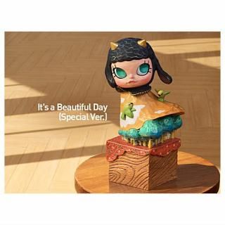 POPMART MOLLY ���˥С����꡼ ���饷���� ��ȥ� 2 ���꡼�� [8.It's a Beautiful Day (Special Ver.)]�� �ͥ��ݥ��Բ� ��