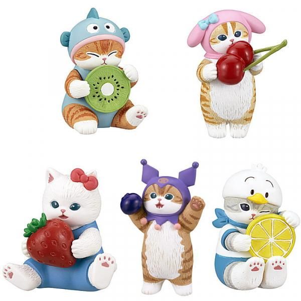 mofusand 主にガチャガチャ 大量セット　サンリオ mofusand×サンリオキャラクターズ なりきりフィギュア2」キタン