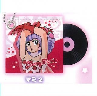 魔法の天使 クリィミーマミ レコード型ボールチェーン [4.マミ4 魔法の天使 クリィミーマミ レコード型ボールチェーン [4.マミ4