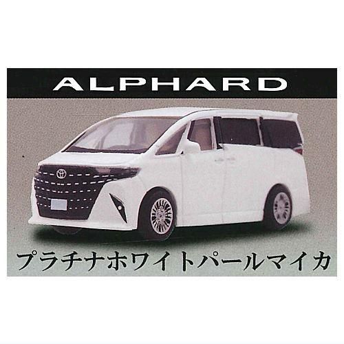 トヨタカラーサンプル 1/30 アルファード プラチナホワイト