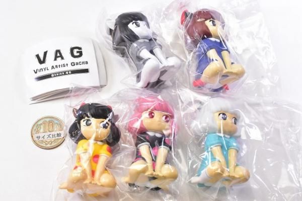 VAG 40 VINYL ARTIST GACHA 末日猫娘 5種　コンプリート VAG 40 VINYL ARTIST GACHA Cat Girl Mini Sofubi Vinyl Figure